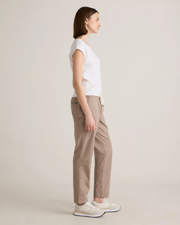 Organic Stretch Ripstop Straight Pants - XS / Steel