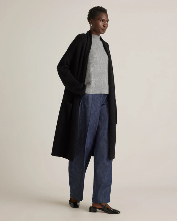 Australian Merino Wool Duster Cardigan - XS / Malted Toffee