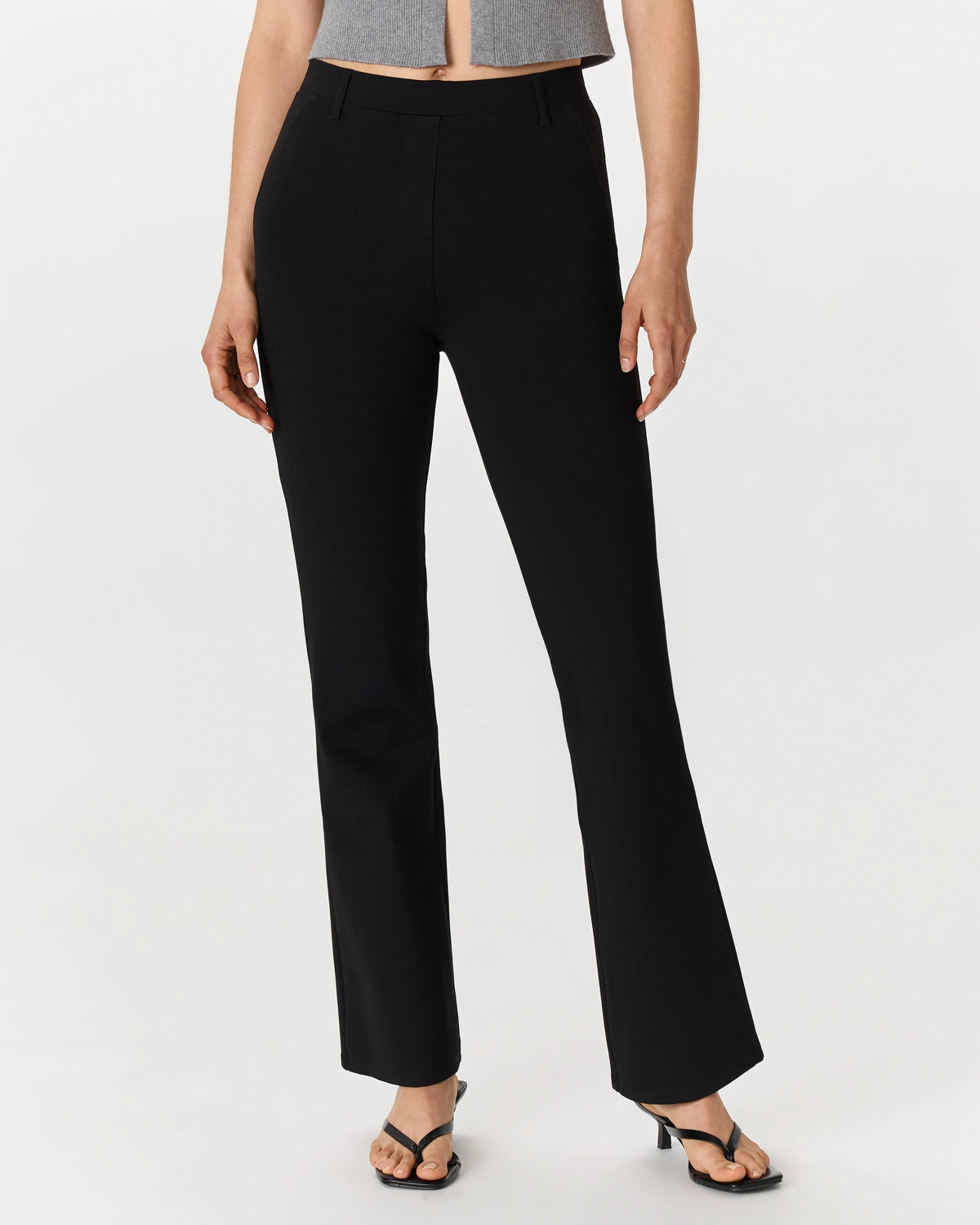 Ultra-Stretch Ponte Bootcut Pants - XS / Roasted Pecan