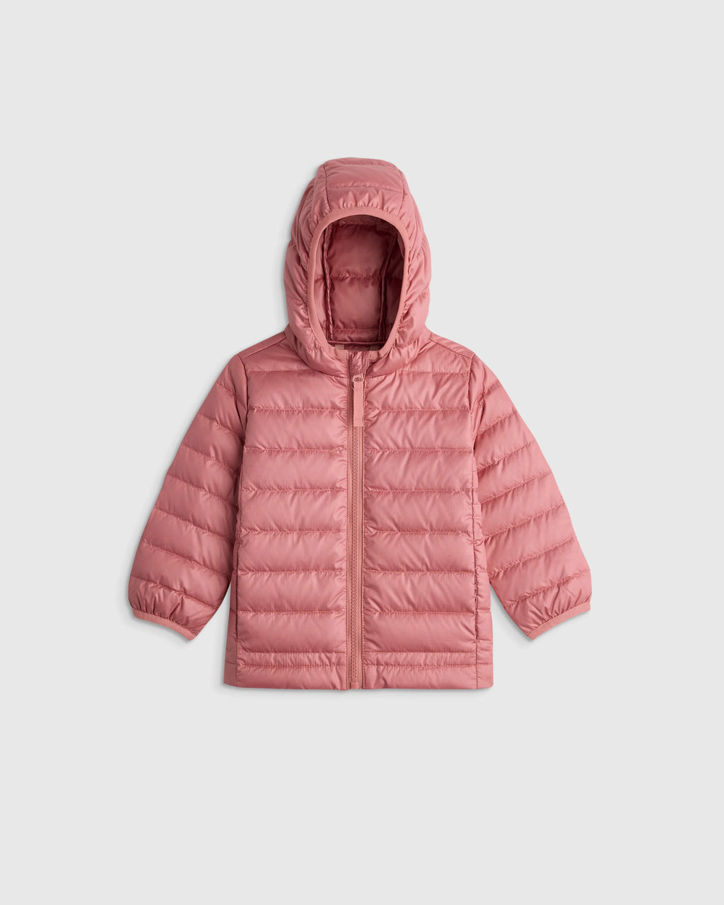 Lightweight Down Hooded Puffer Jacket - 12-18M / Blue Moon