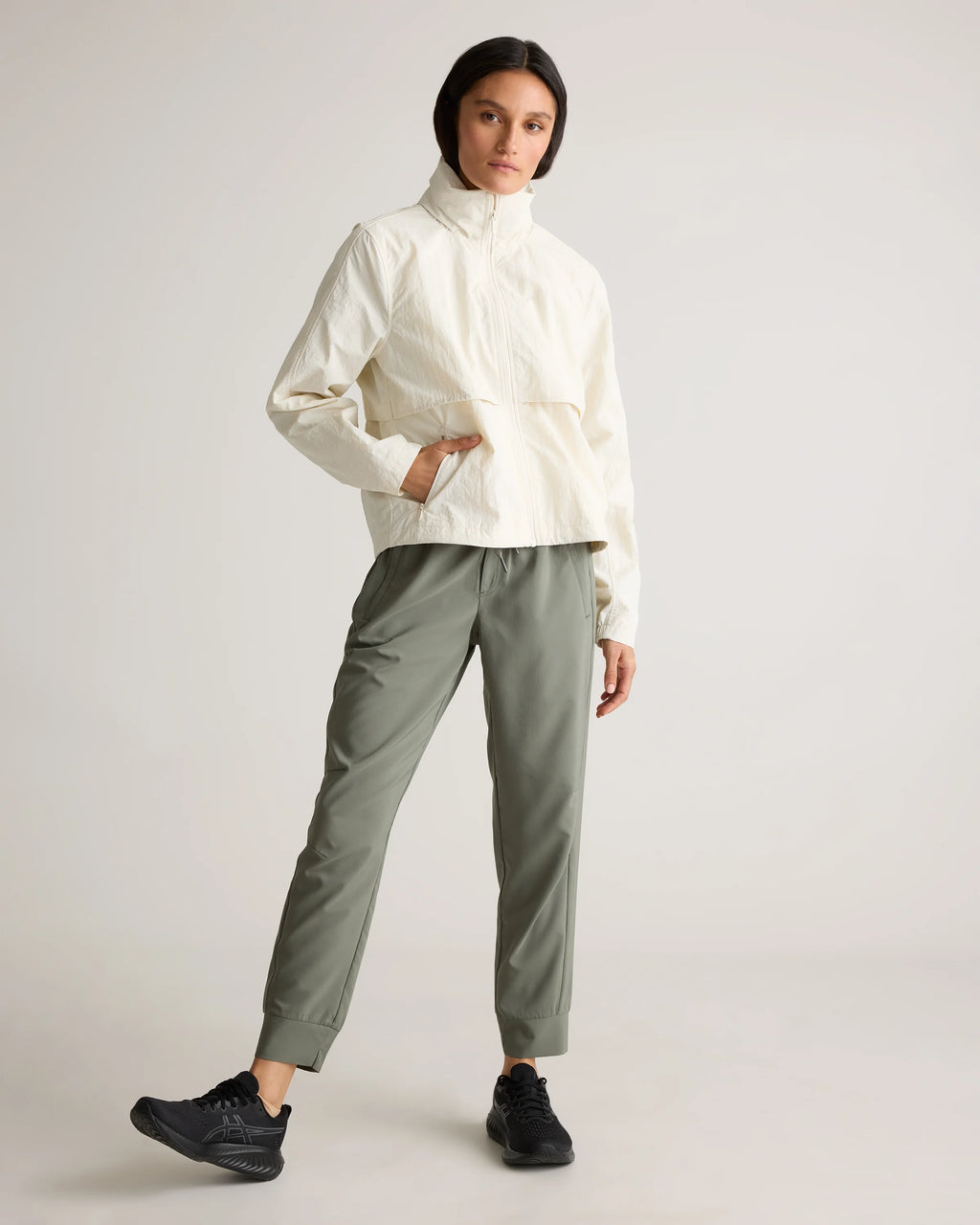 Micro Ripstop Mid-Rise Hike Joggers - XS / Heritage Olive