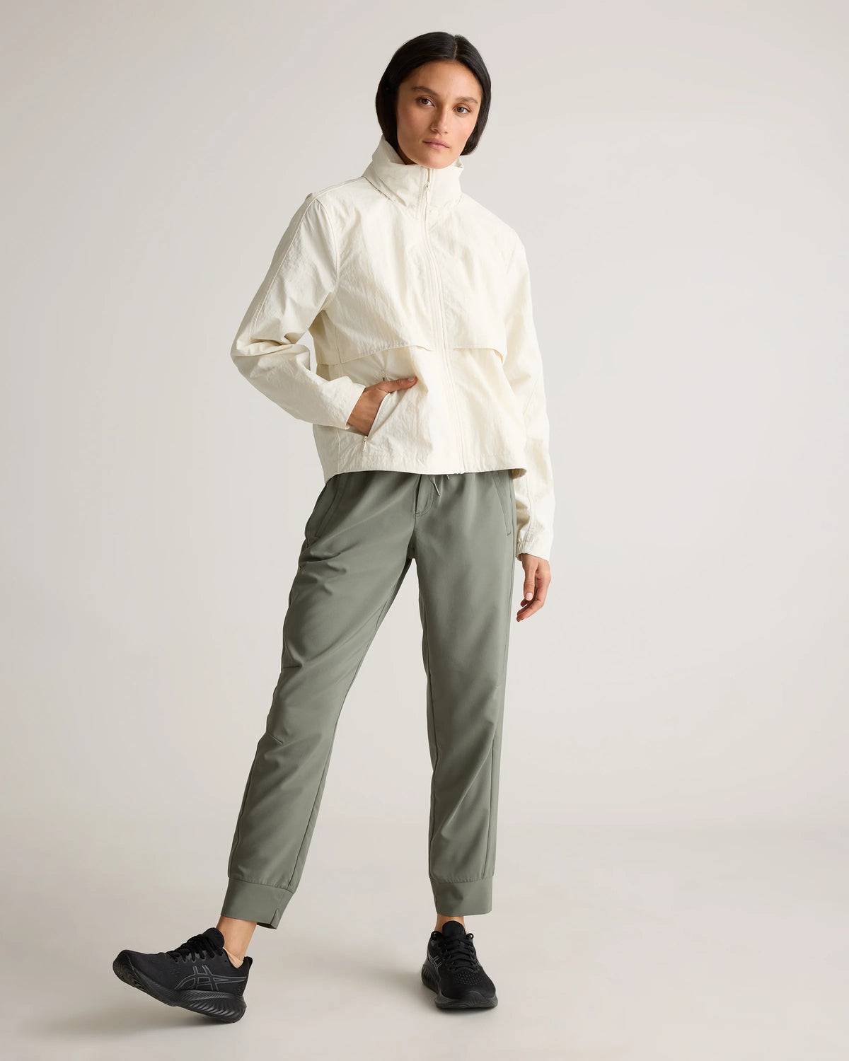Micro Ripstop Mid-Rise Hike Joggers - XS / Heritage Olive