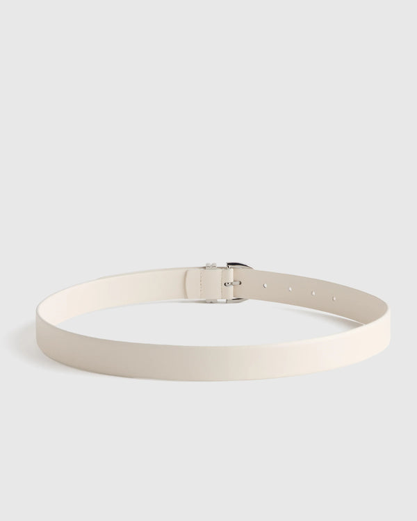 Alora European Leather Belt - XS / Black