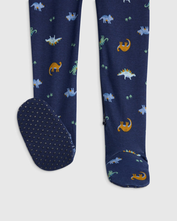 100% Organic Cotton Footie Pajama - 2T / Vehicles