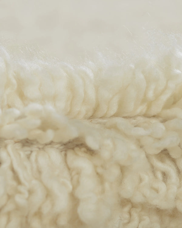Dover Wool Shag Rug - 5' x 8' / Natural