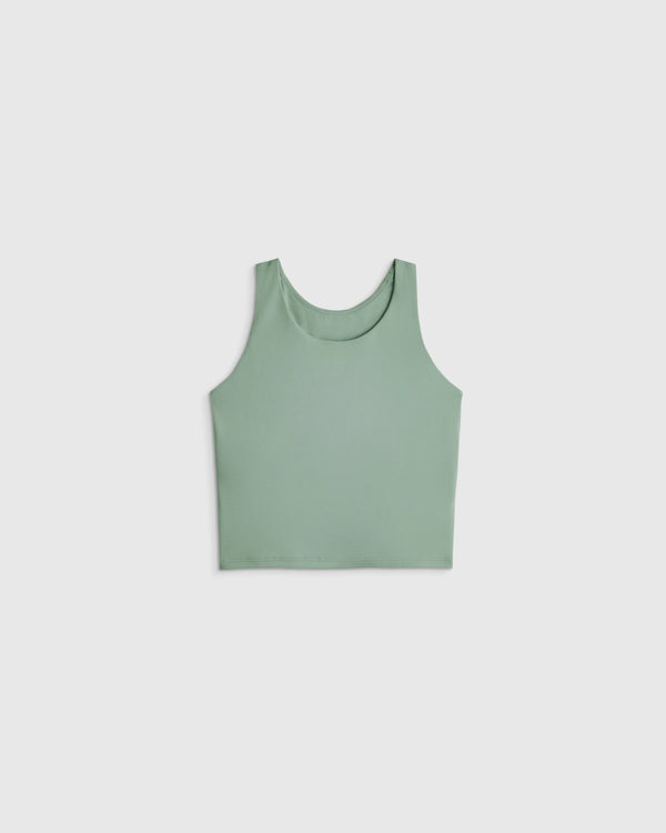 Girls Ultra-Form Fitted Tank - 6 / Storm Blue