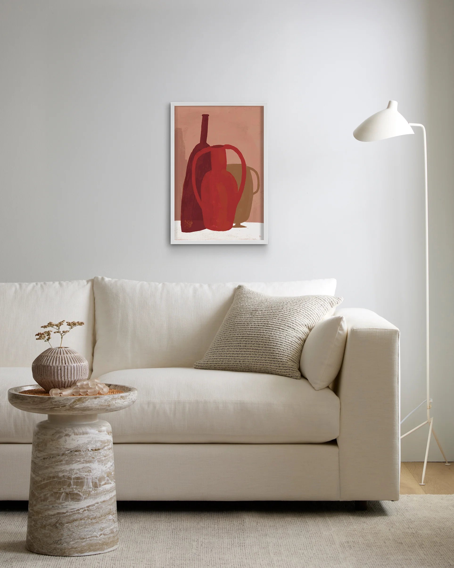 Vasi Di Terracotta by Marco Marella - 17.25"x25.25" / White Secondary image