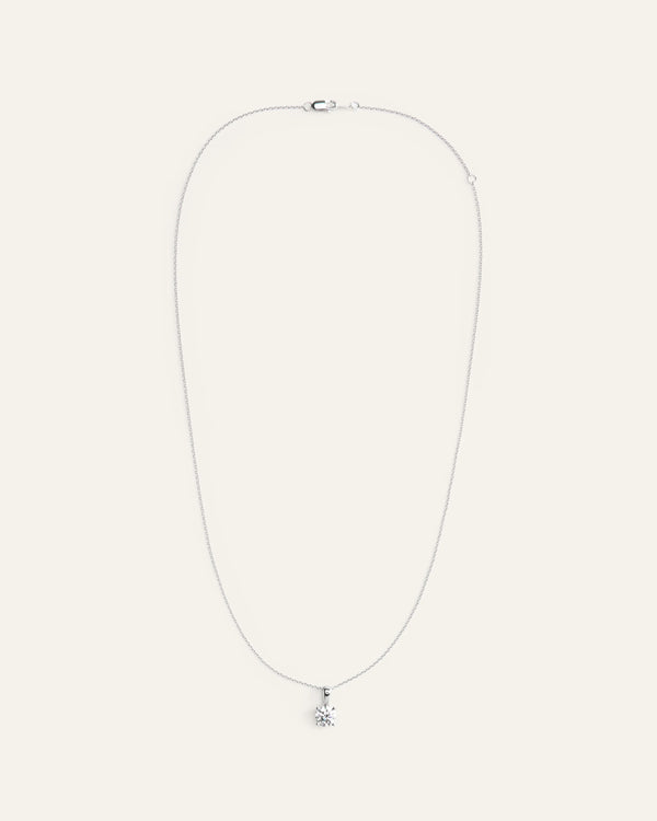 14k Gold Lab Grown Diamond Solitaire Pendant - 1ct - One Size / Yellow Gold