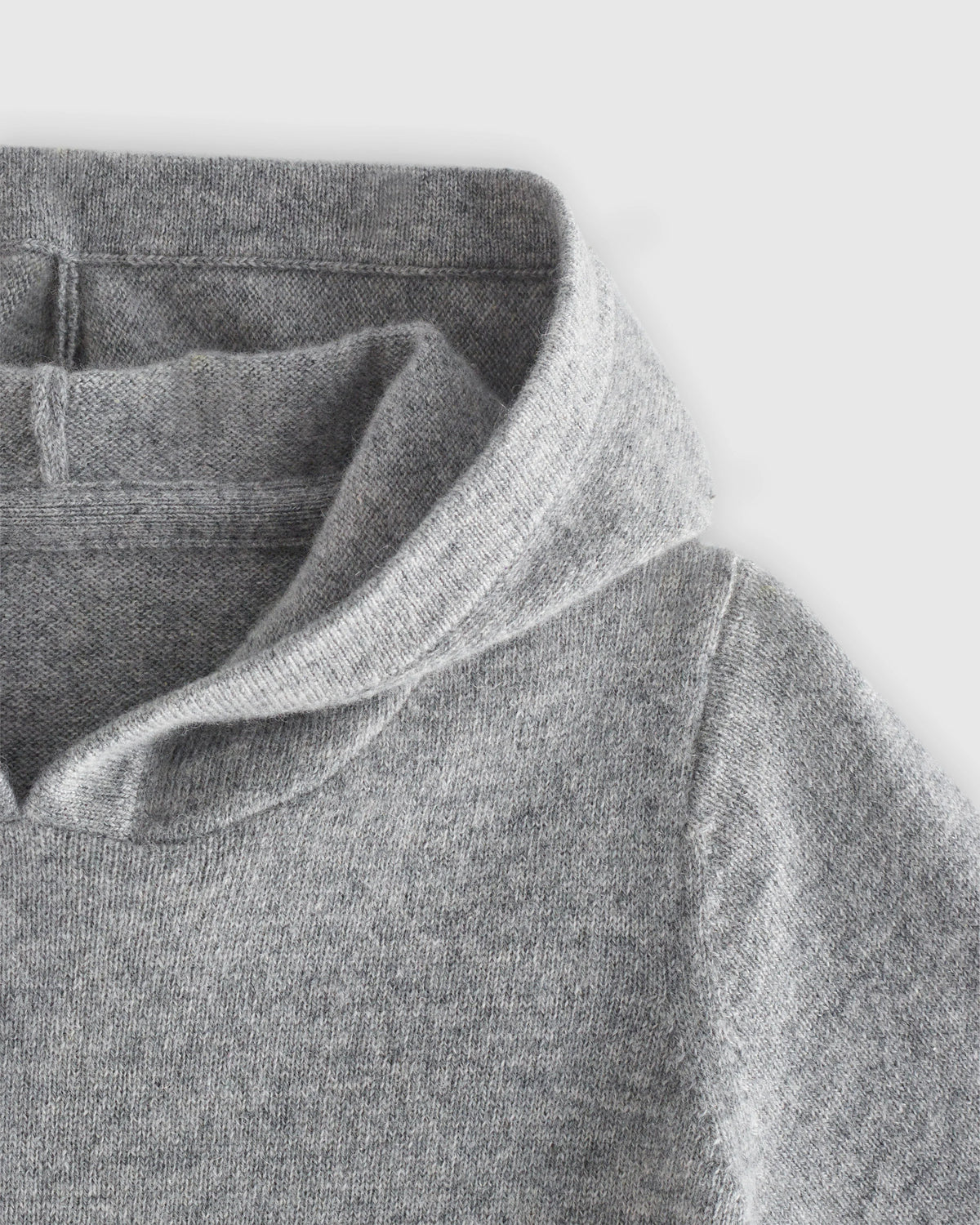 Washable Cashmere Hoodie - 2T / Oatmeal
