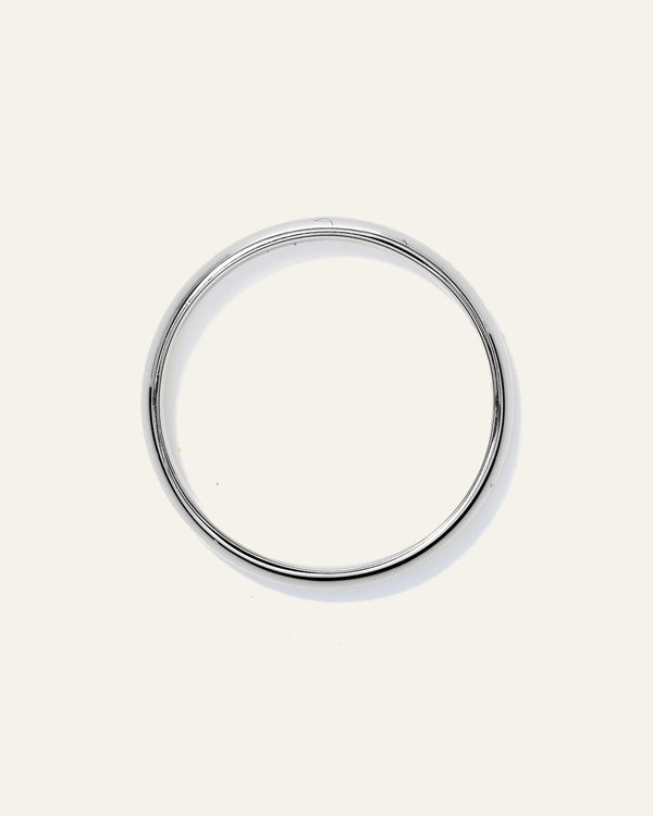 Low Dome Band - 3mm - 4 / Yellow Gold