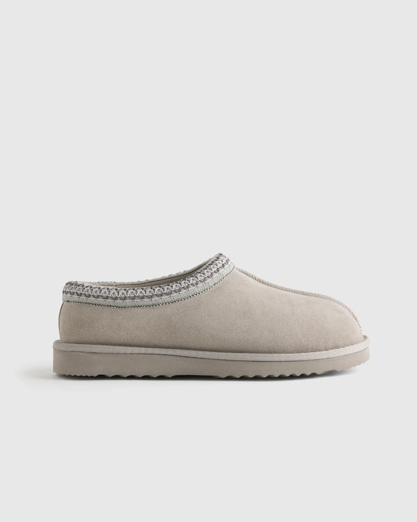 Men's Australian Shearling Clog Slipper - 7 / Pecan