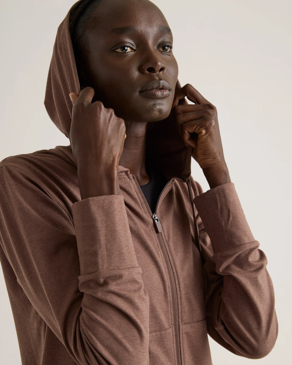 Flowknit Full-Zip Hoodie - XS / Heather Deep Navy