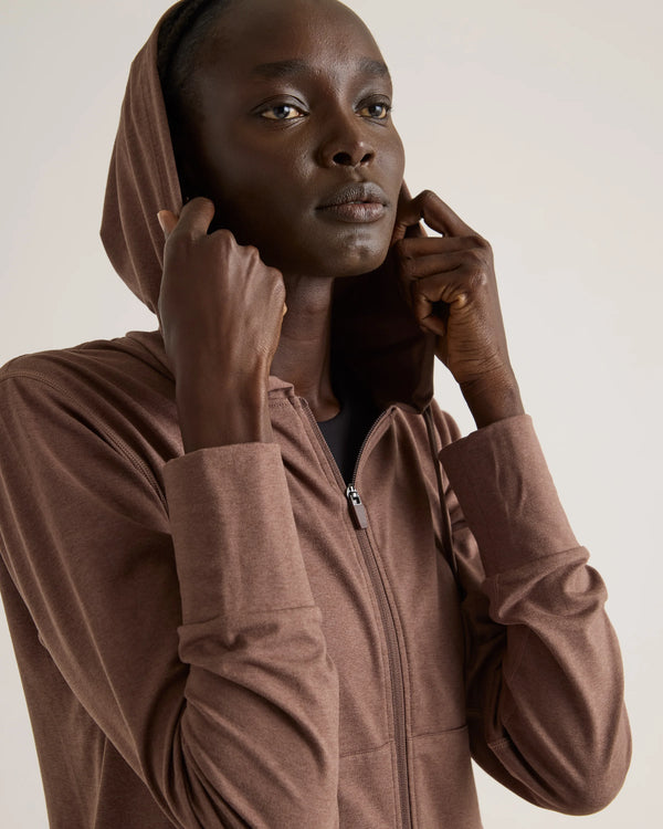 Flowknit Full-Zip Hoodie - XS / Heather Deep Navy