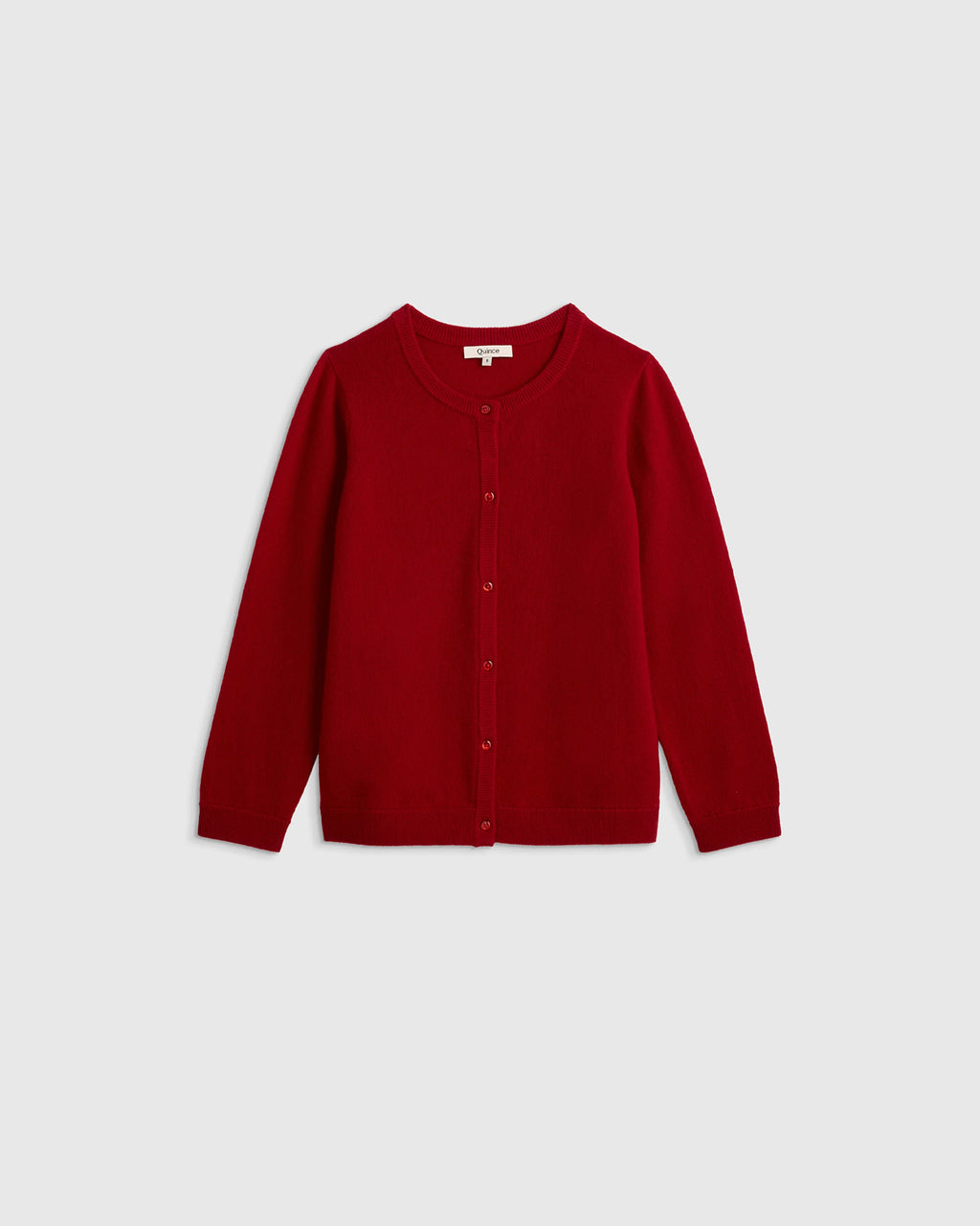 Washable Cashmere Cardigan - 6 / Heather Grey