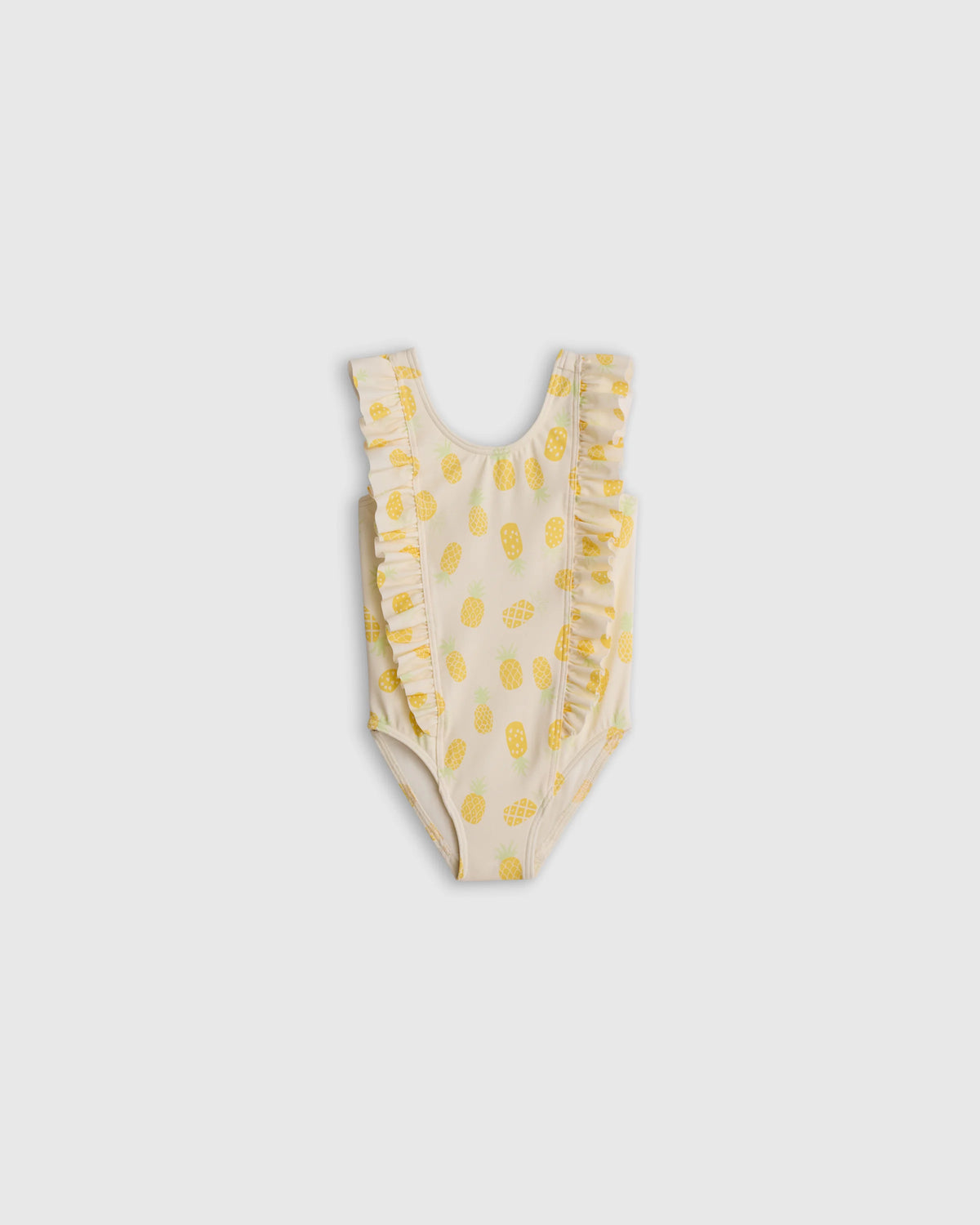 Ruffle One Piece Swimsuit - 0-3M / Pineapple Main image