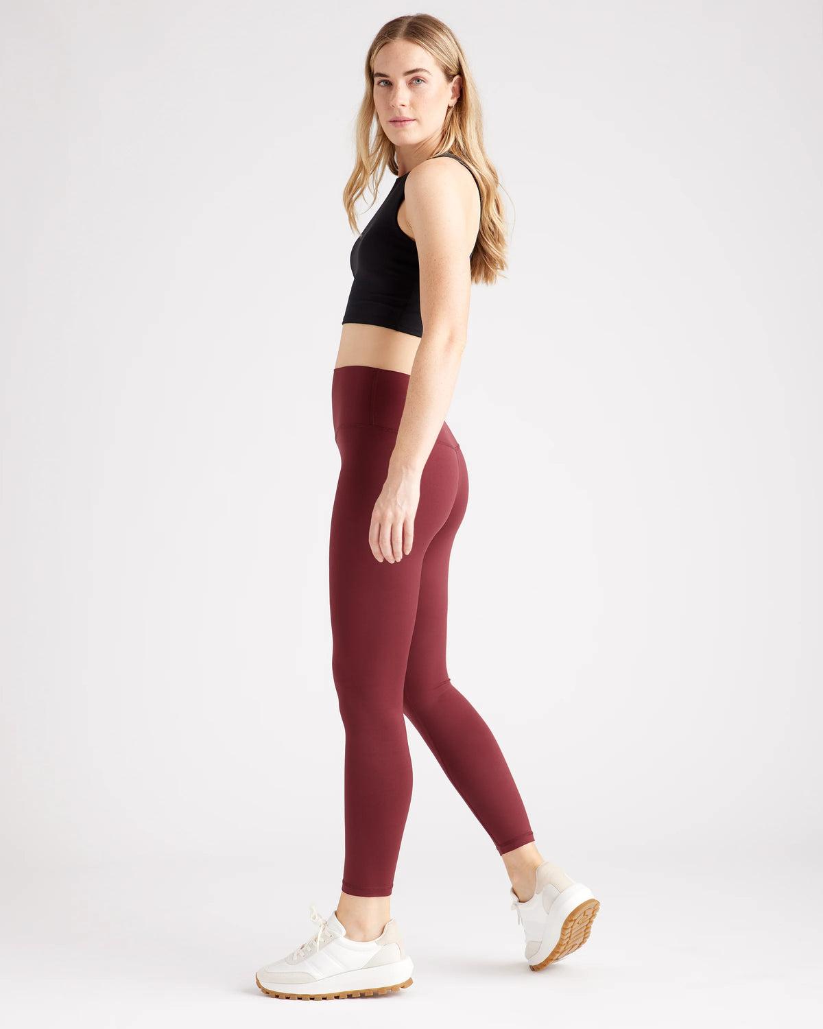Ultra-Soft High-Rise Legging - XS / Heather Oatmeal