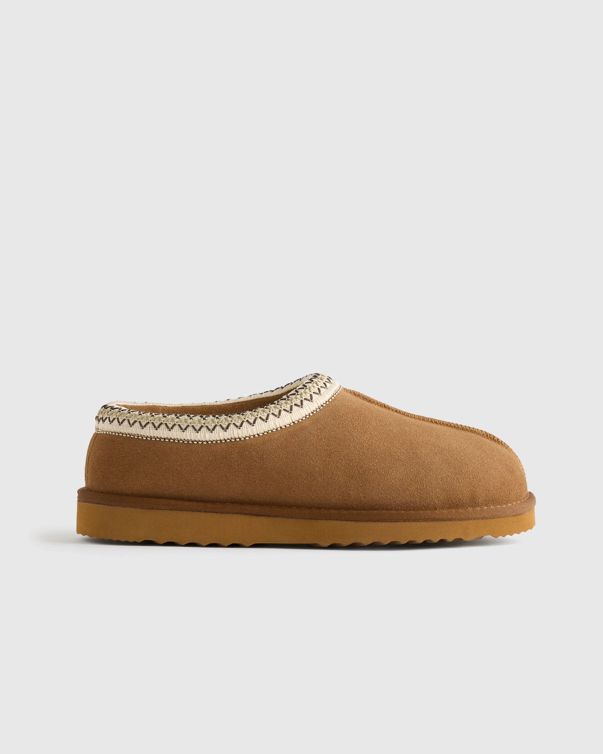 Men's Australian Shearling Clog Slipper - 7 / Pecan Main image