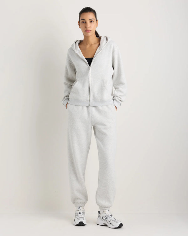 Everyday Fleece Full-Zip Hoodie - XS / Coastal Sage