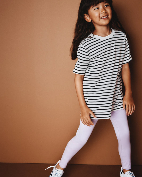 100% Organic Cotton Jersey Short Sleeve Tee - 6 / Dino Sketch