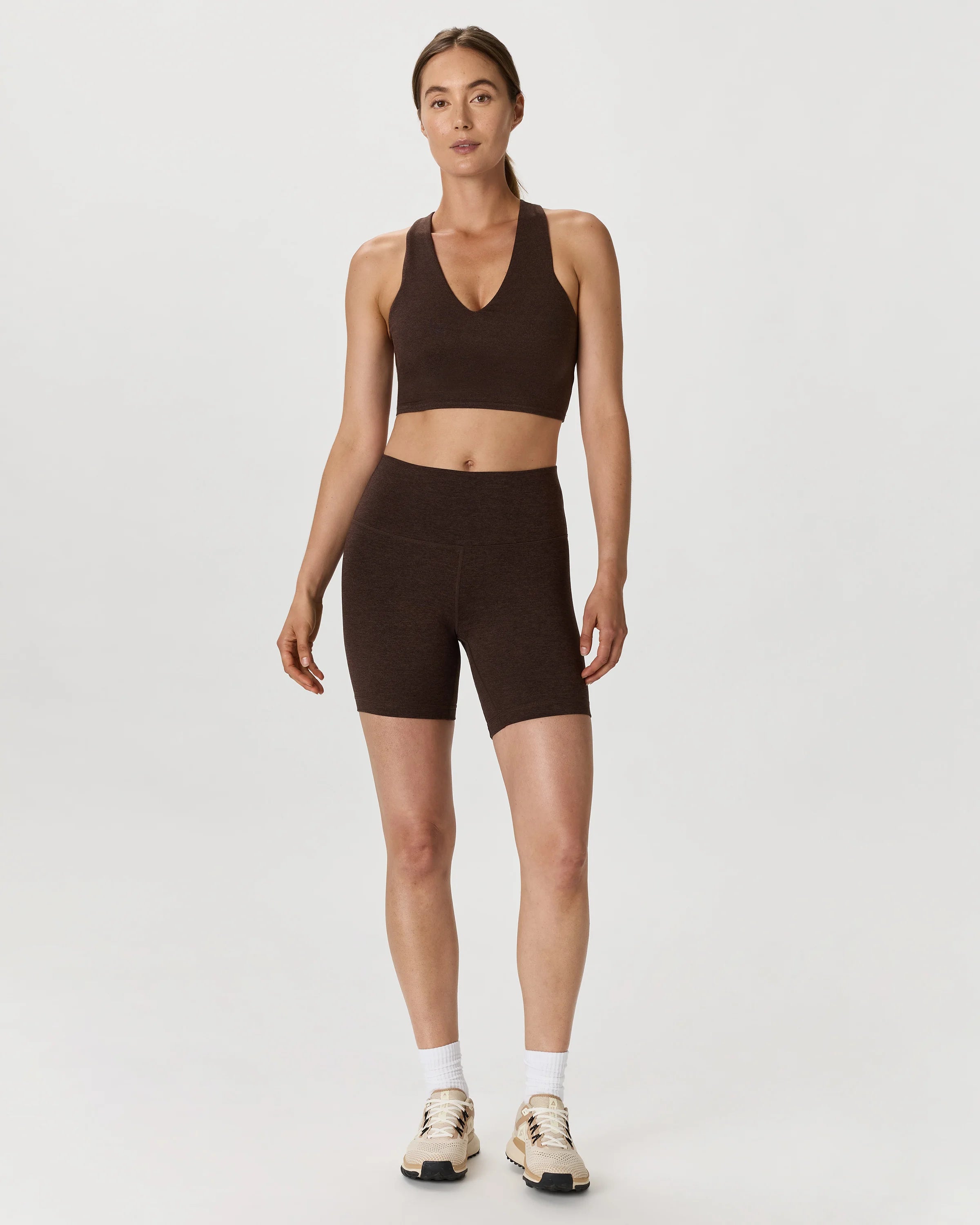 Ultra-Soft Bike Short - XS / Heather Espresso Secondary image