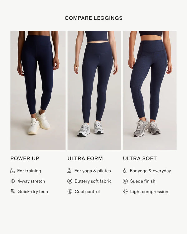 Power-Up High-Rise Training Pocket Legging - XS / Azul Blue