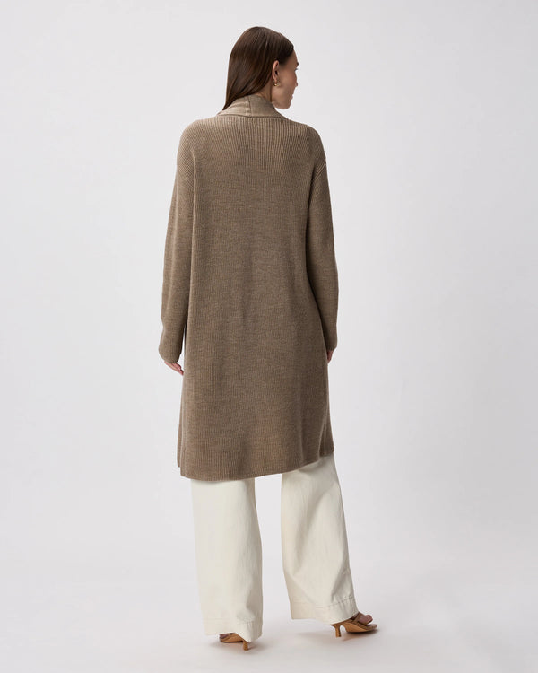 Australian Merino Wool Duster Cardigan - XS / Malted Toffee
