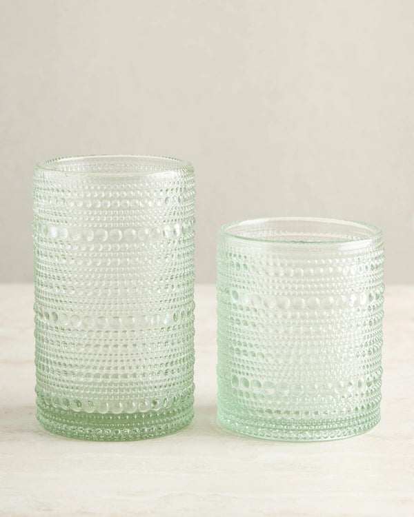 Jupiter Short Glass Tumbler (Set of 6) - One Size / Fern Green