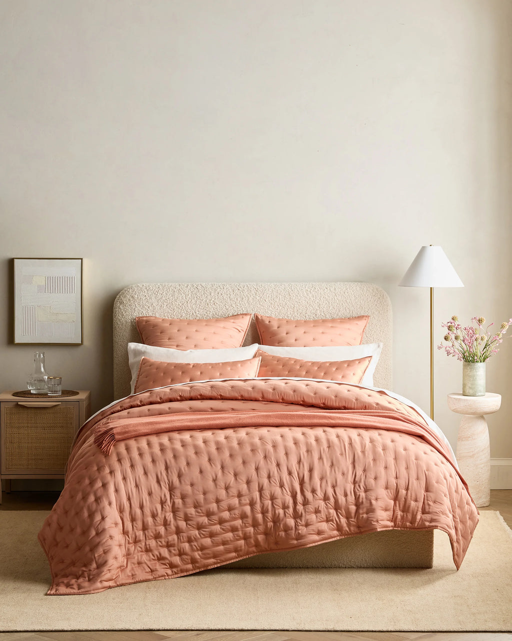 Bamboo Dream Quilted Sham Set - Standard / Sage
