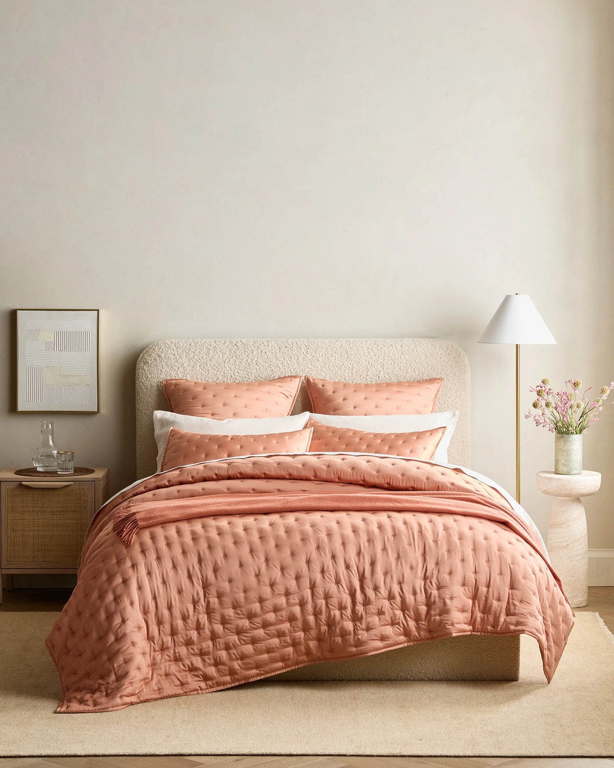 Bamboo Dream Quilted Sham Set - Standard / Sage