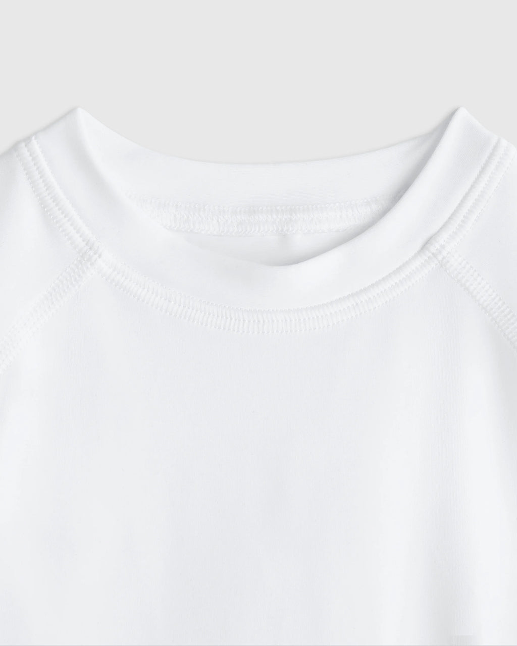 Long Sleeve Raglan Rash Guard - 6-9M / Island Aqua