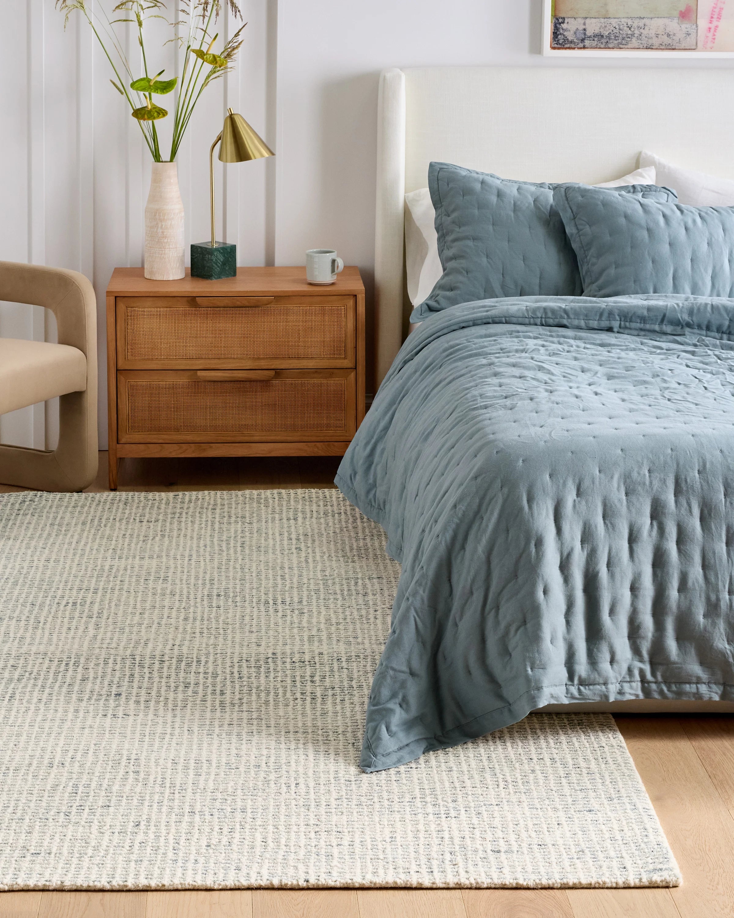 Park Wool Rug - 5' x 8' / Blue Secondary image