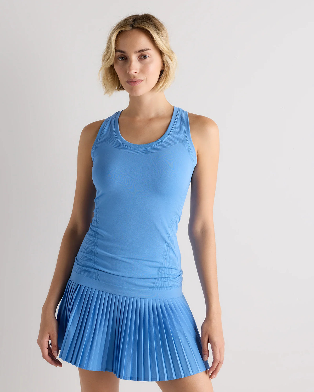 Seamless Racerback Tank - XS / Azul Blue Main image
