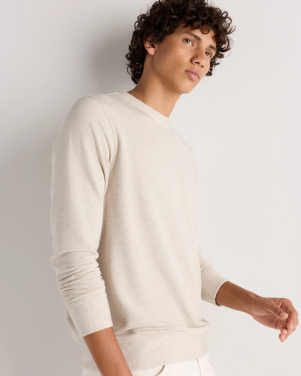 Supersoft Fleece Crew - XS / Heather Oatmeal