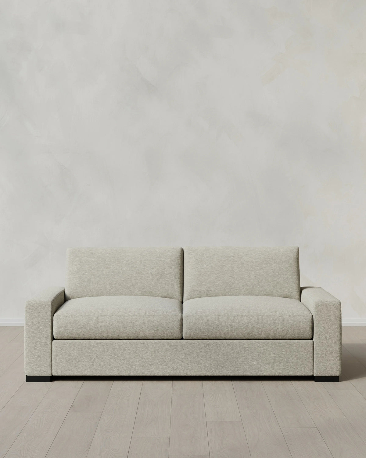 Stillman Sleeper Sofa in Performance Basketweave - Queen / Flax Main image