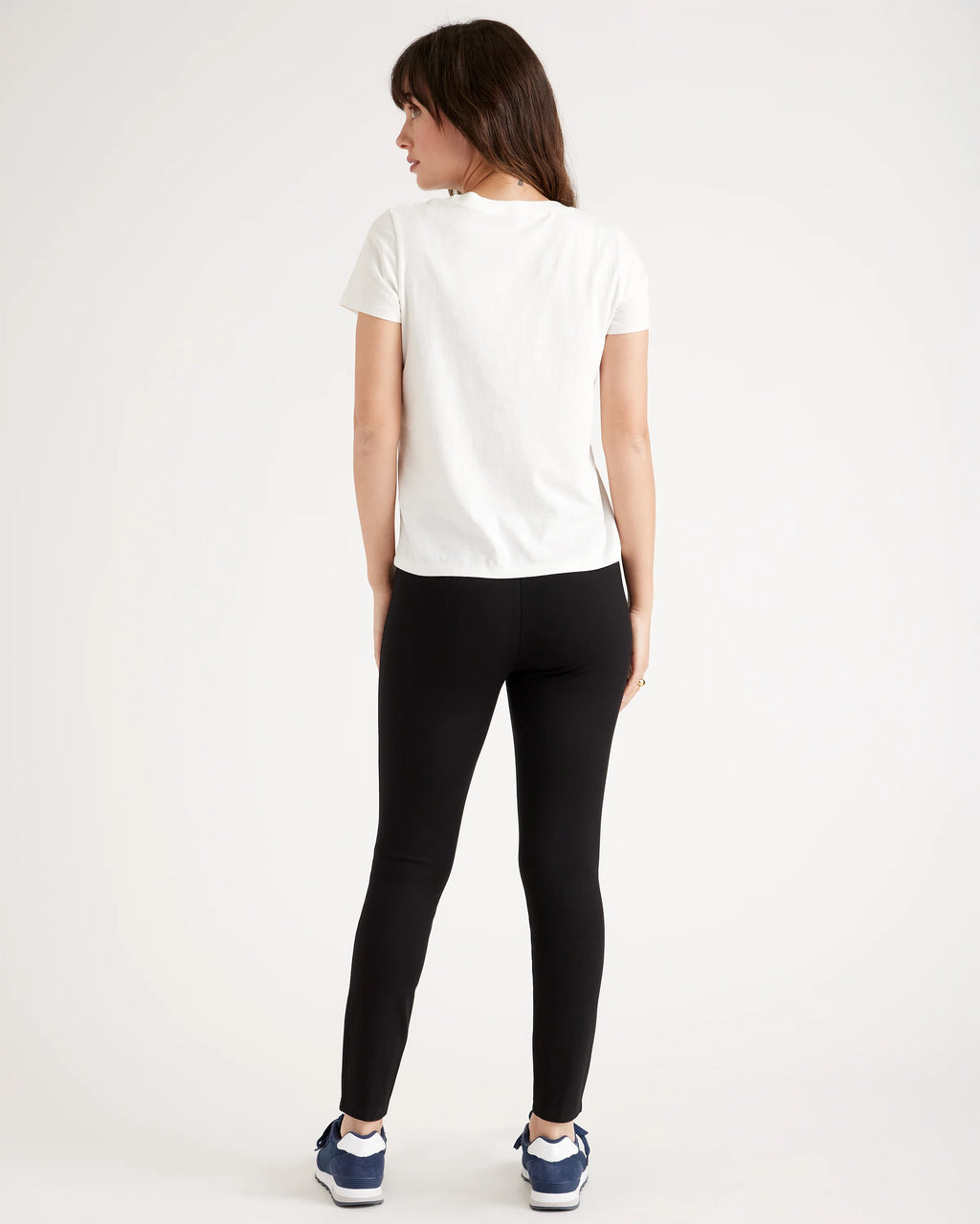 Ultra-Stretch Ponte Skinny Pants - XS / Black