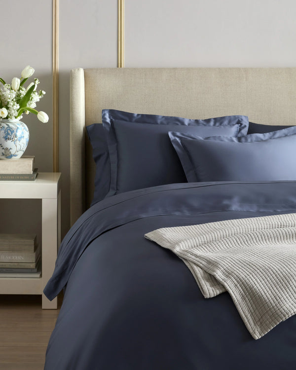 Signature Giza Cotton Sateen Deluxe Bedding Bundle - Twin / Dried Sage