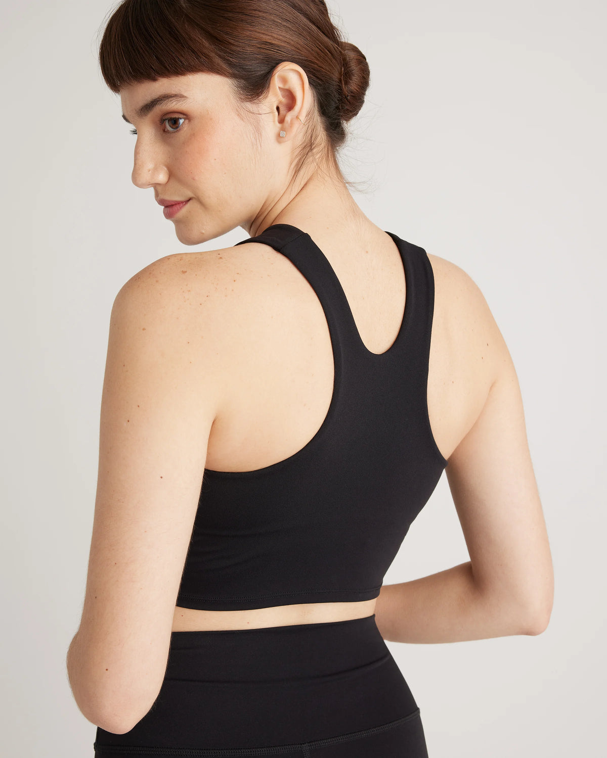 Ultra-Form High-Neck Cropped Tank - XS / Black Camo