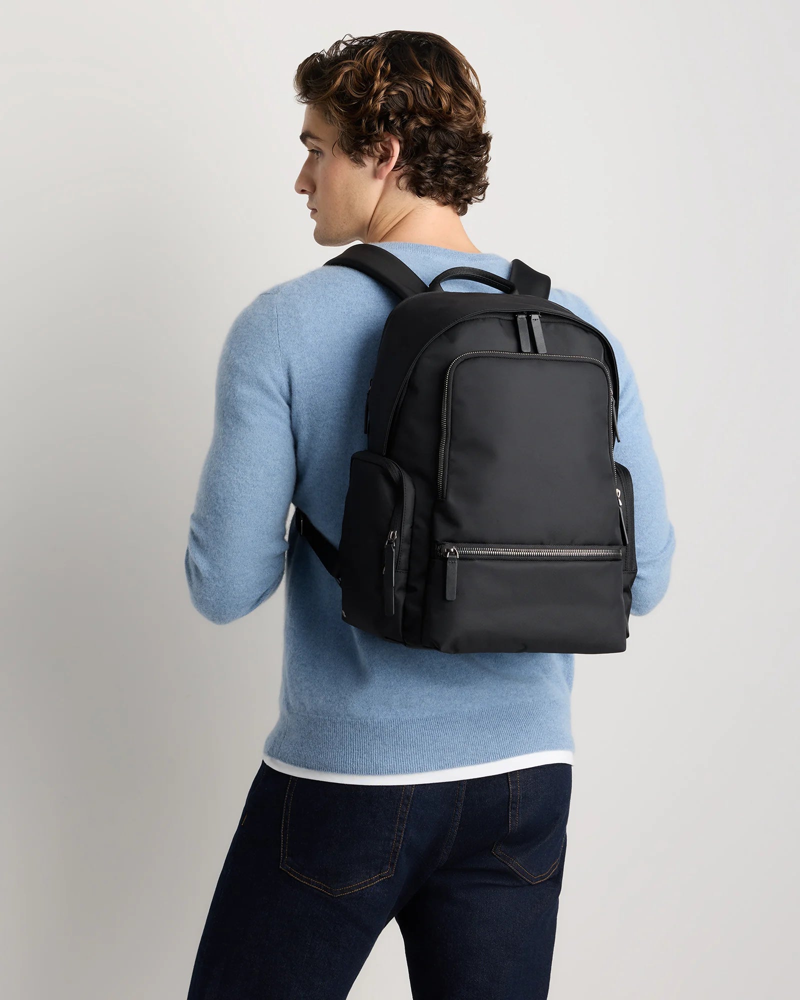 Voyage Nylon Commuter Backpack - One Size / Black Secondary image