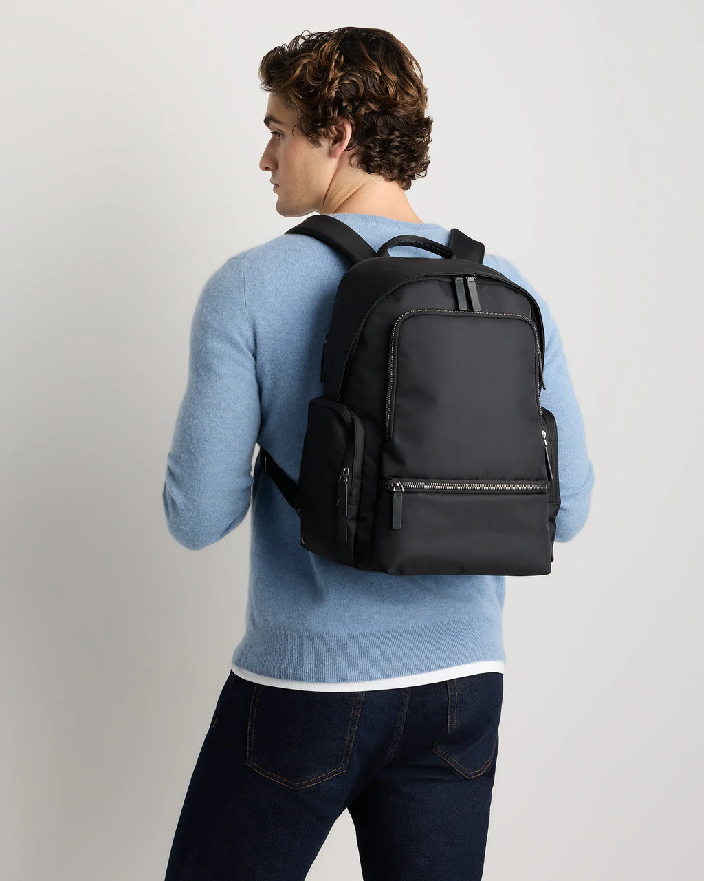 Voyage Nylon Commuter Backpack - One Size / Black