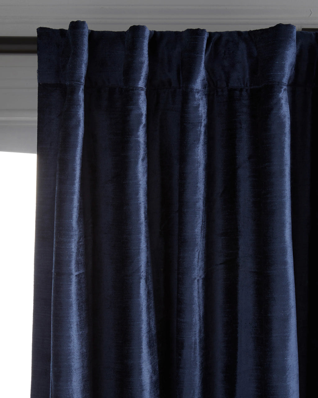 Luster Velvet True Blackout Curtain - Single Panel - 48x84 / Champagne