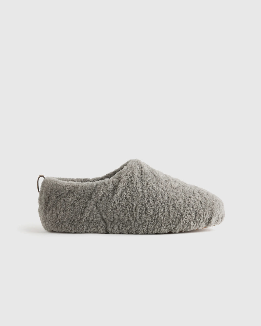 Men's Genuine Shearling Lounge Slipper - 7 / Black