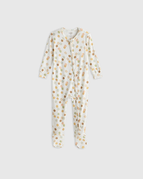 Bamboo Footie Pajama - 0-3M / Ice Cream Bears