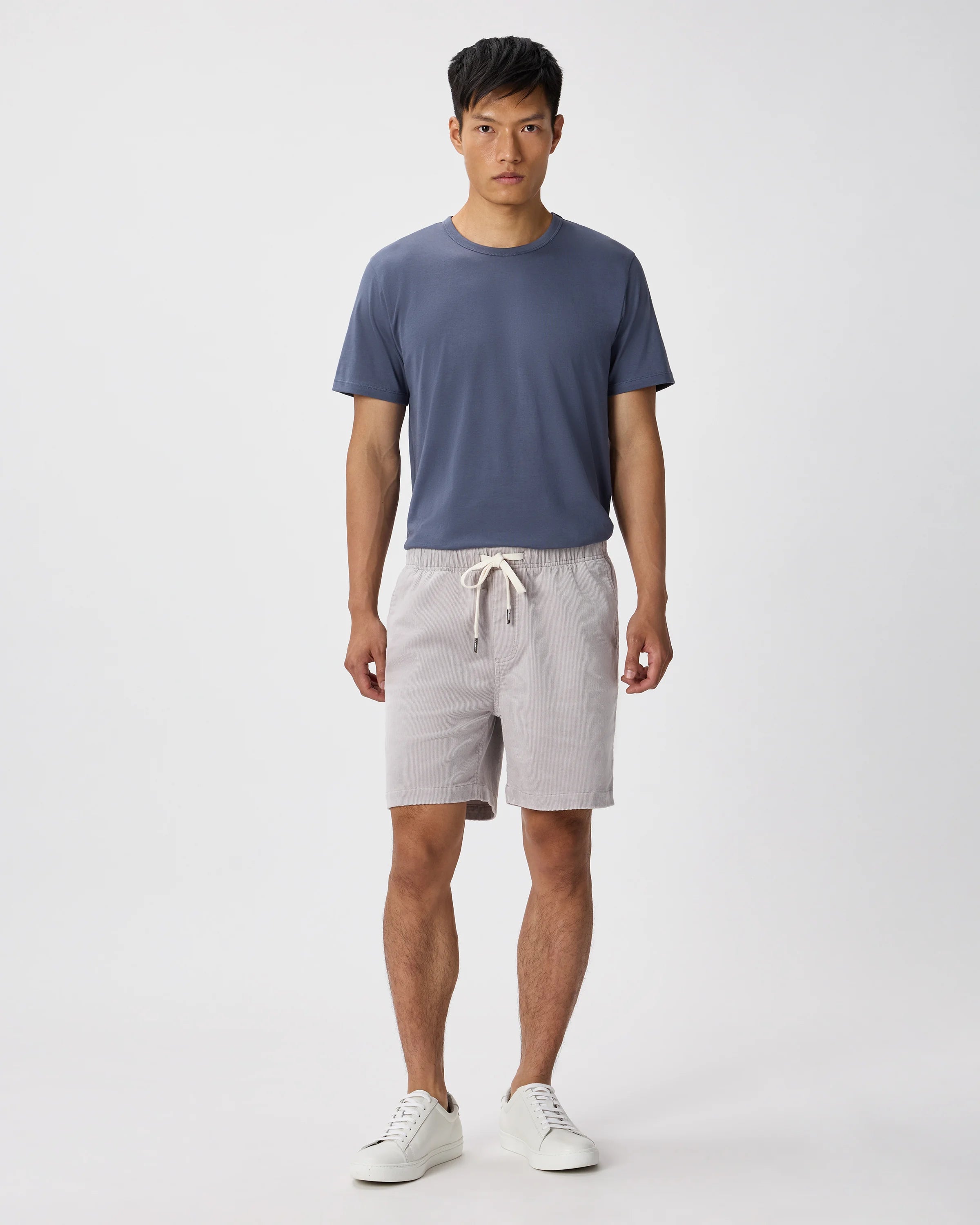 Organic Stretch Corduroy Shorts - 6" - S / Granite Grey Secondary image