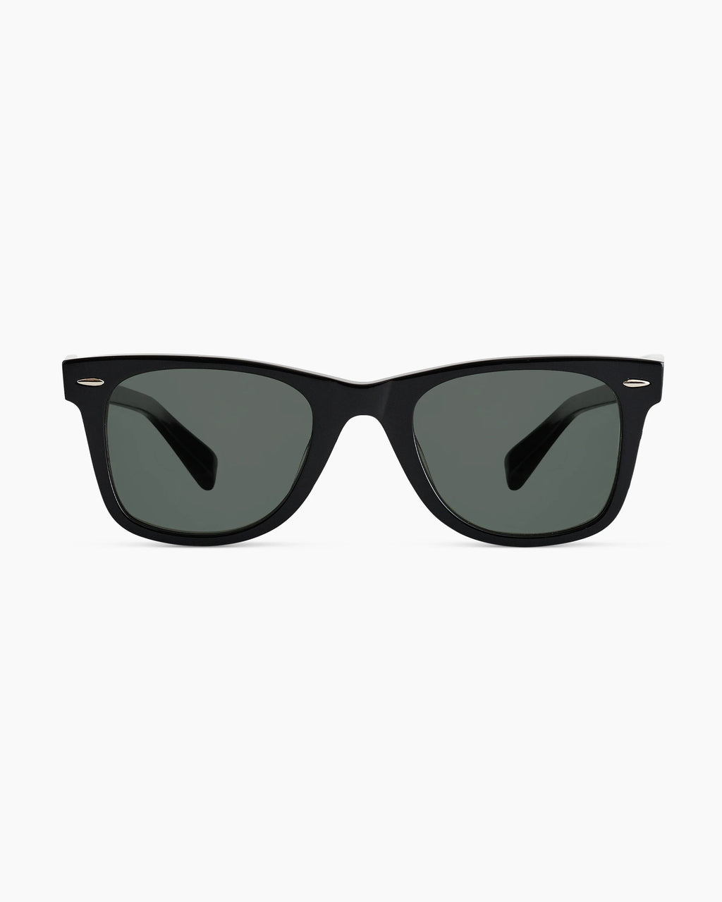 Walker Polarized Acetate Sunglasses - One Size / Clear Slate with Grey lens