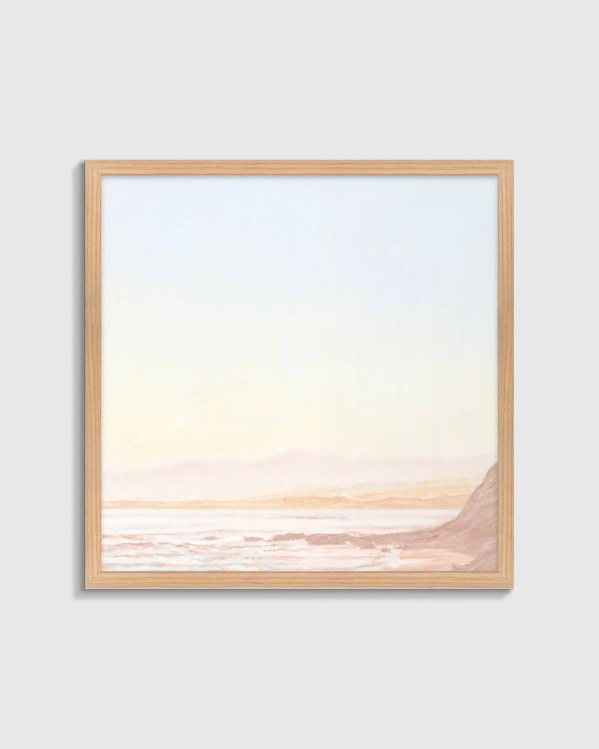 Blue Summer by Kristi McDonald - 21.25"x21.25" / Oak Main image