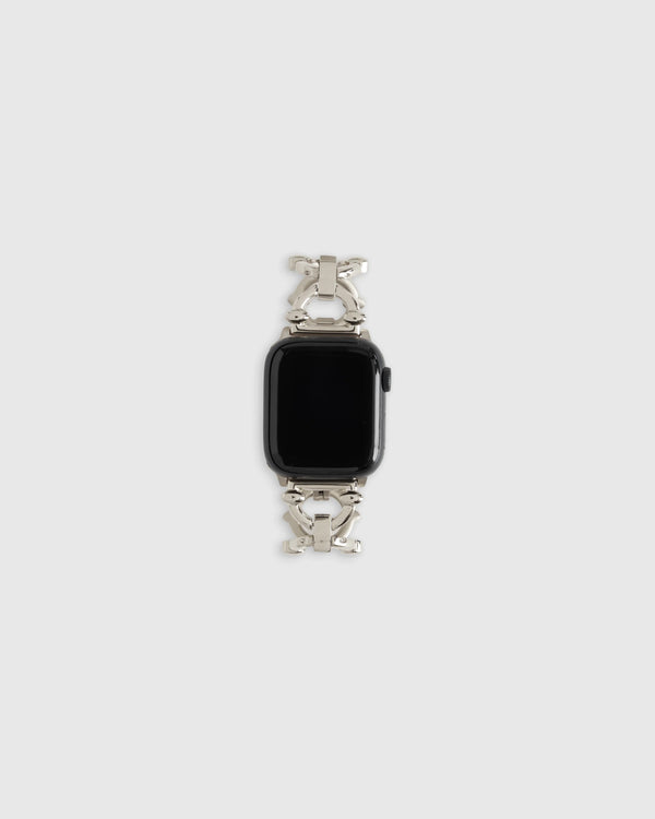 Stainless Steel Chain Link Smartwatch Band - 38mm - 42mm / Gold