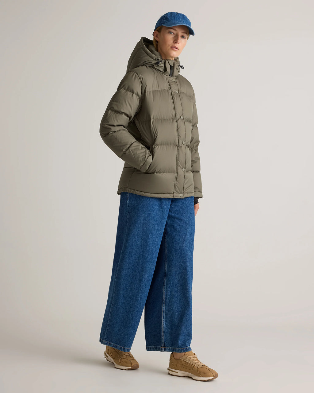 Responsible Down Puffer Jacket - XS / Sea Spray Green