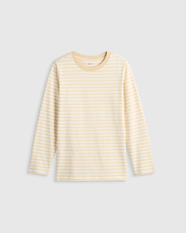 100% Organic Cotton Jersey Long Sleeve Tee - 6 / Dino Sketch