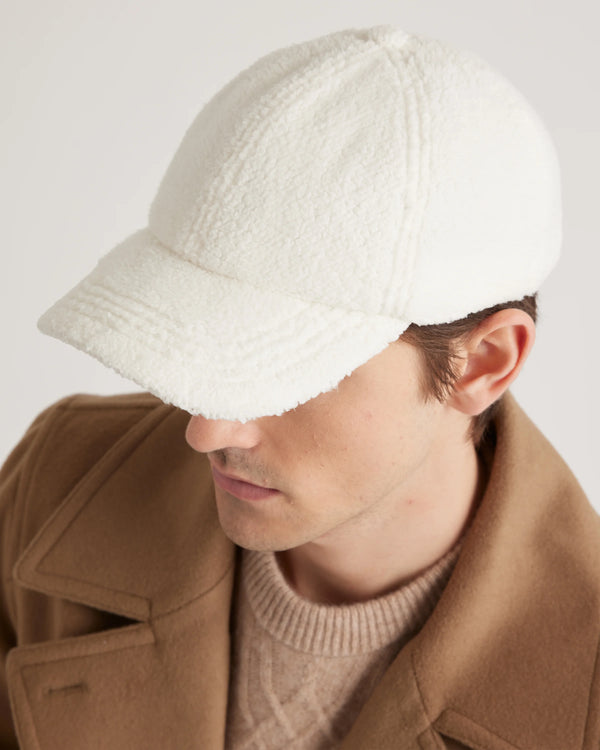 Sherpa Baseball Cap - XS/S / Ivory