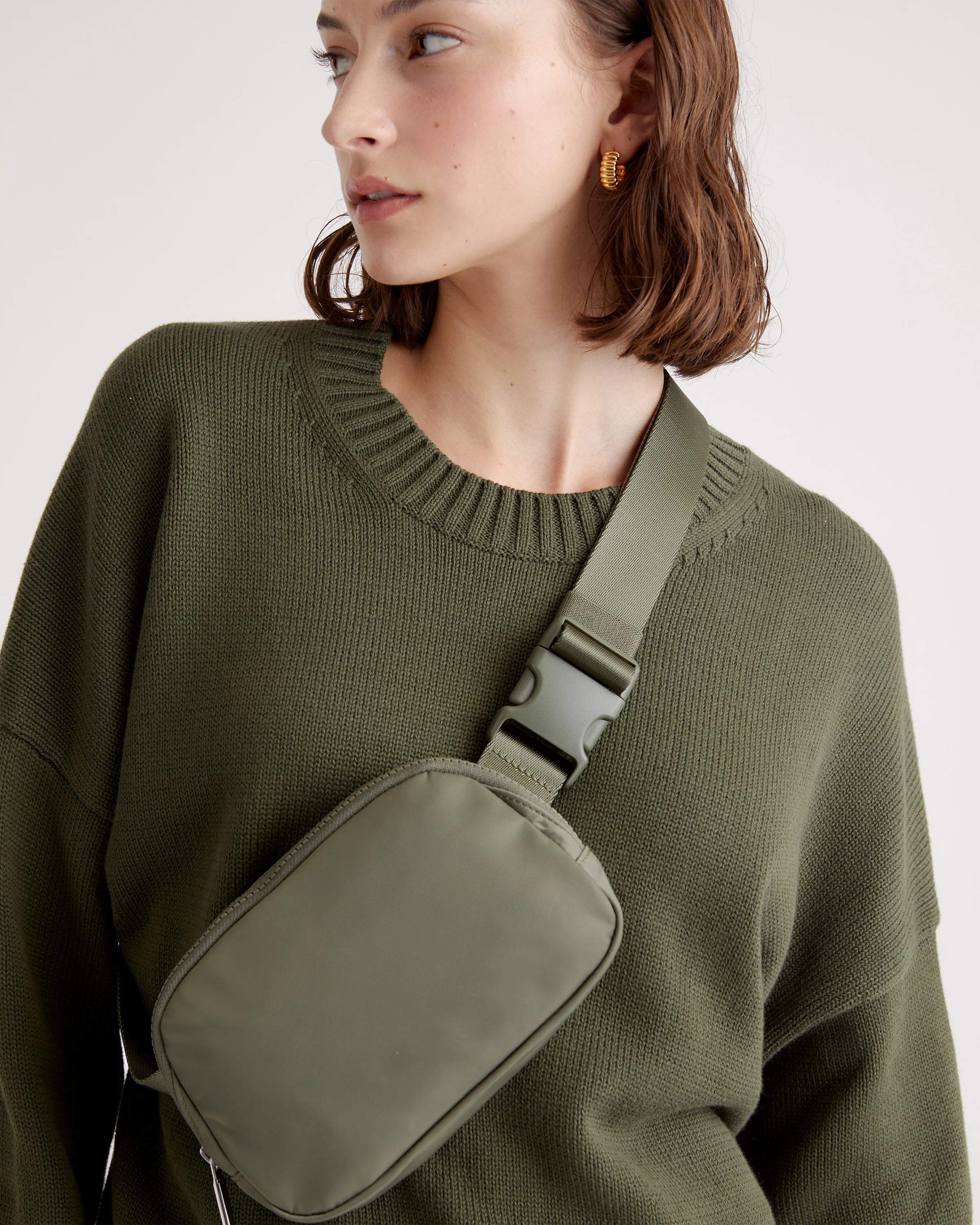 Revive Nylon Belt Bag - One Size / Olive Secondary image